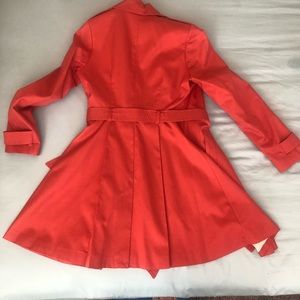 H&M Coral Trench Coat